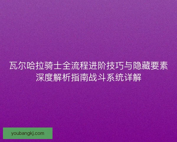 瓦尔哈拉骑士全流程进阶技巧与隐藏要素深度解析指南战斗系统详解